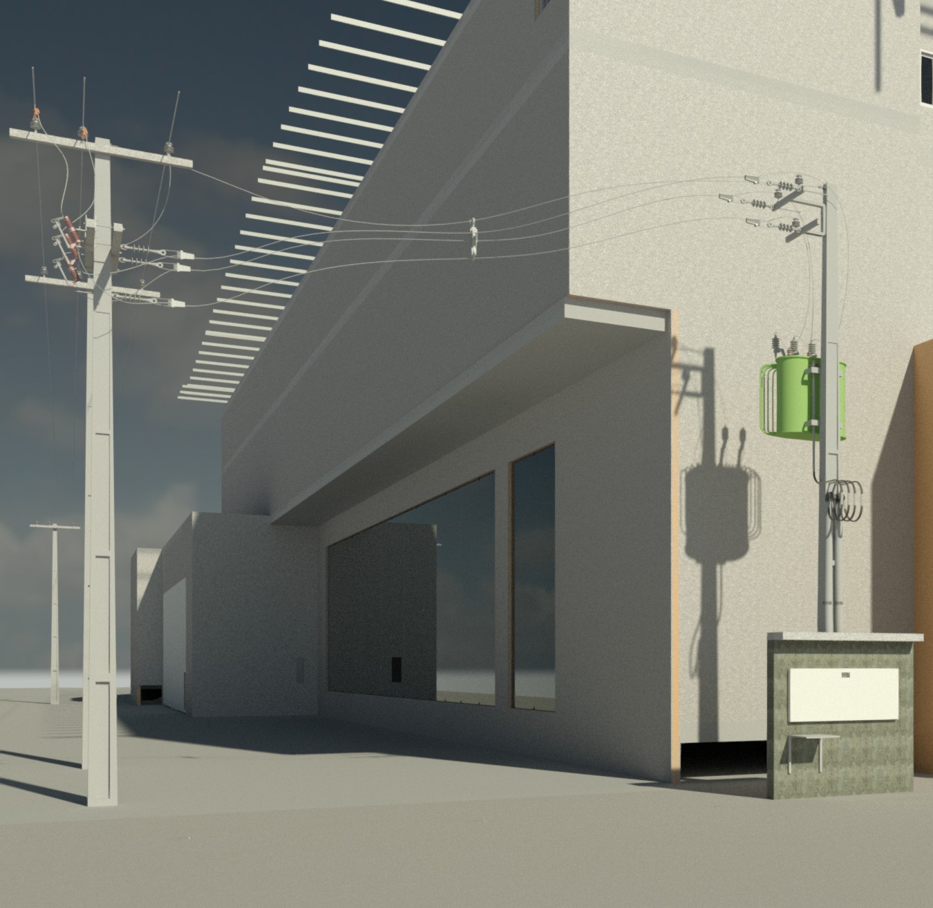 Projeto de subestação de 13.8 kV